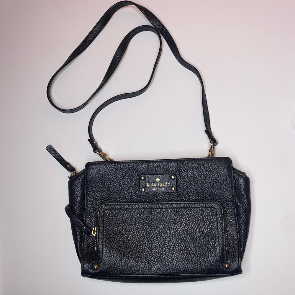 Kate Spade Black Baxter Street Sevilla Crossbody Bag